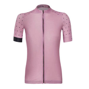VOLTA PINK POLKA DOT CYCLING WOMEN'S JERSEY